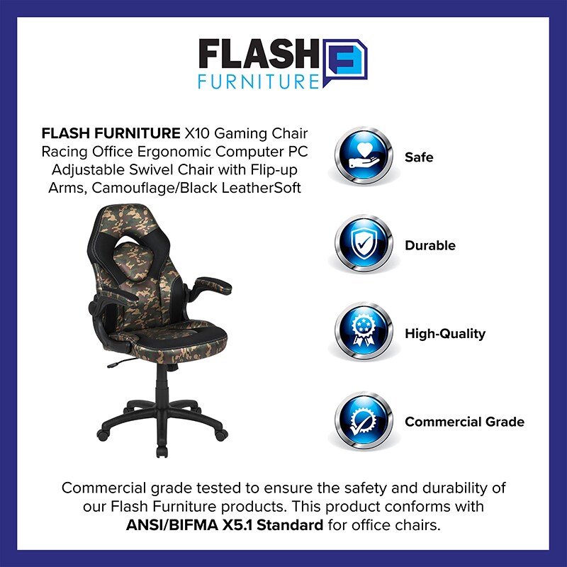 Flash furniture best sale x10 gaming chair