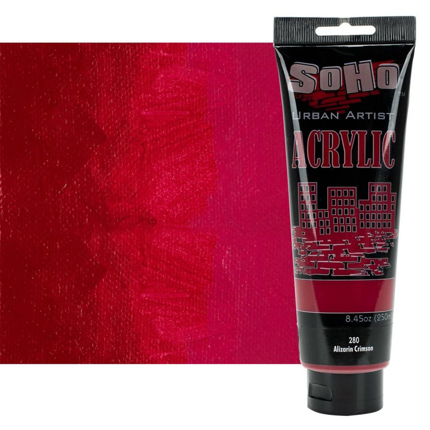 SoHo Urban Artist Acrylic Paint - Thick, Rich, Water-Resistant, Heavy Body Paint