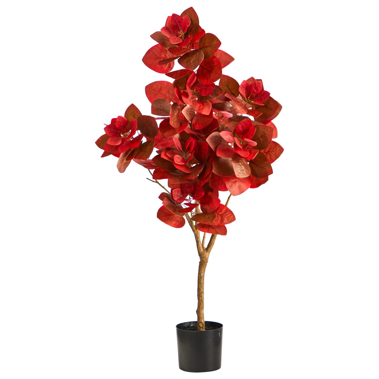 Nearly Natural 3’ Autumn Pomegranate Artificial Tree in Nursery Pot