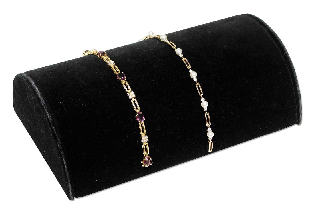 Jewelry Display Hump for Bracelets Black 8&#x22;Wide