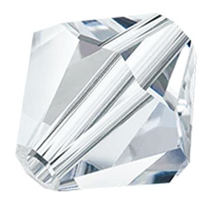 Preciosa Bicone Beads - Choose Your Size - Color: Crystal - 144 Pieces