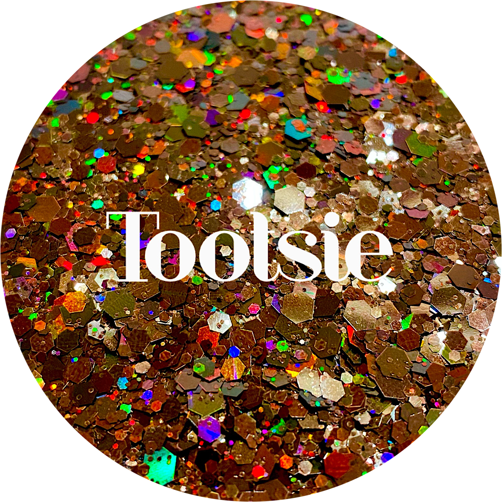 Polyester Glitter - Tootsie by Glitter Heart Co.&#x2122;