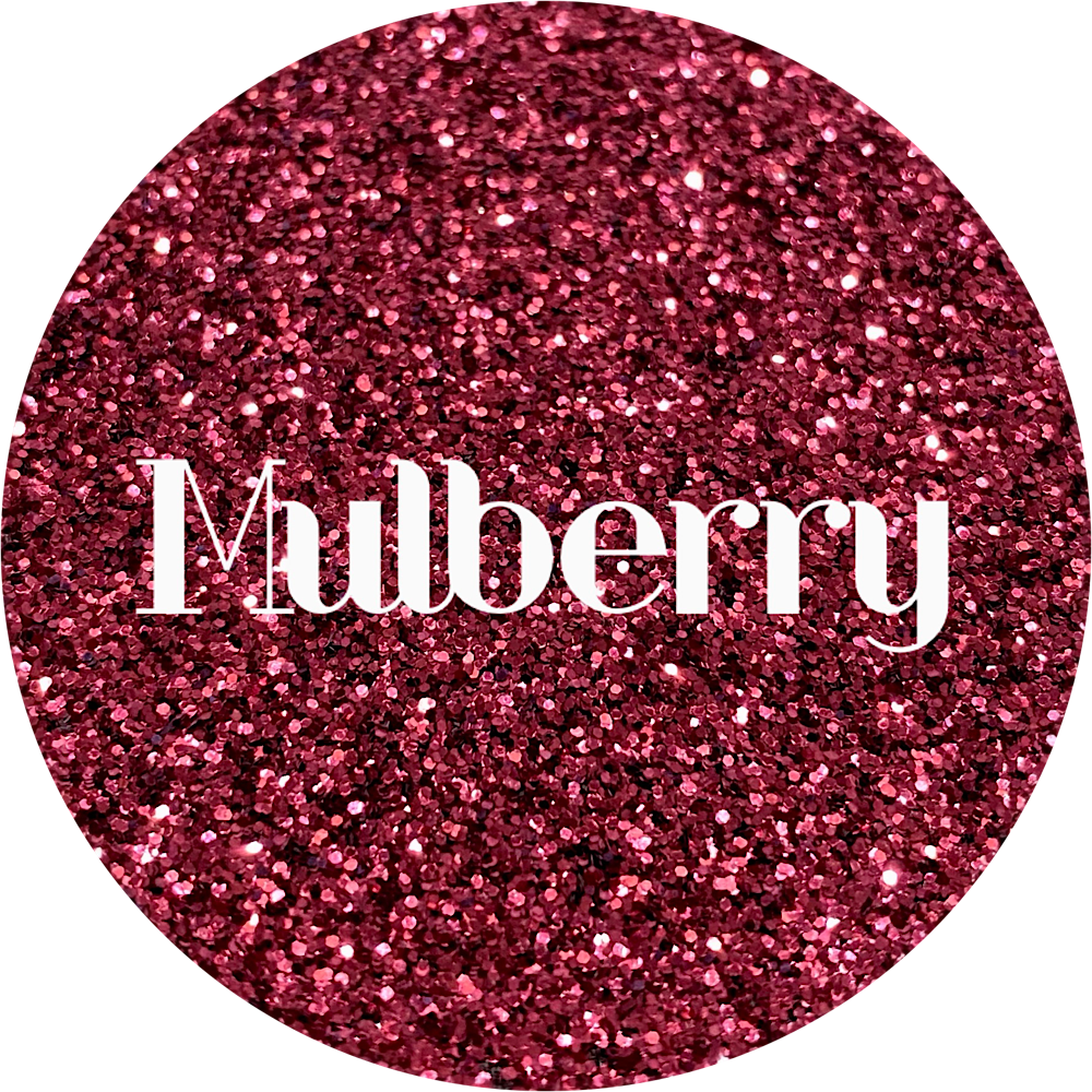 Polyester Glitter - Mulberry by Glitter Heart Co.&#x2122;