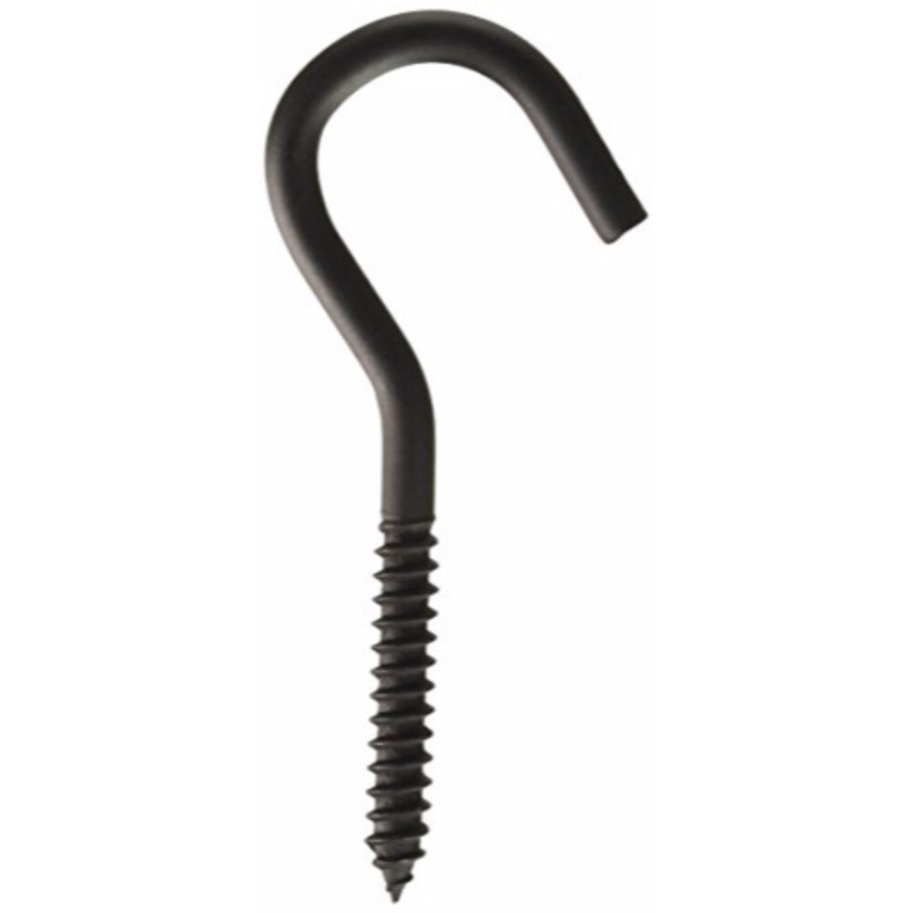 Village Wrought Iron 4.25 Inch Ceiling Screw Hook Large