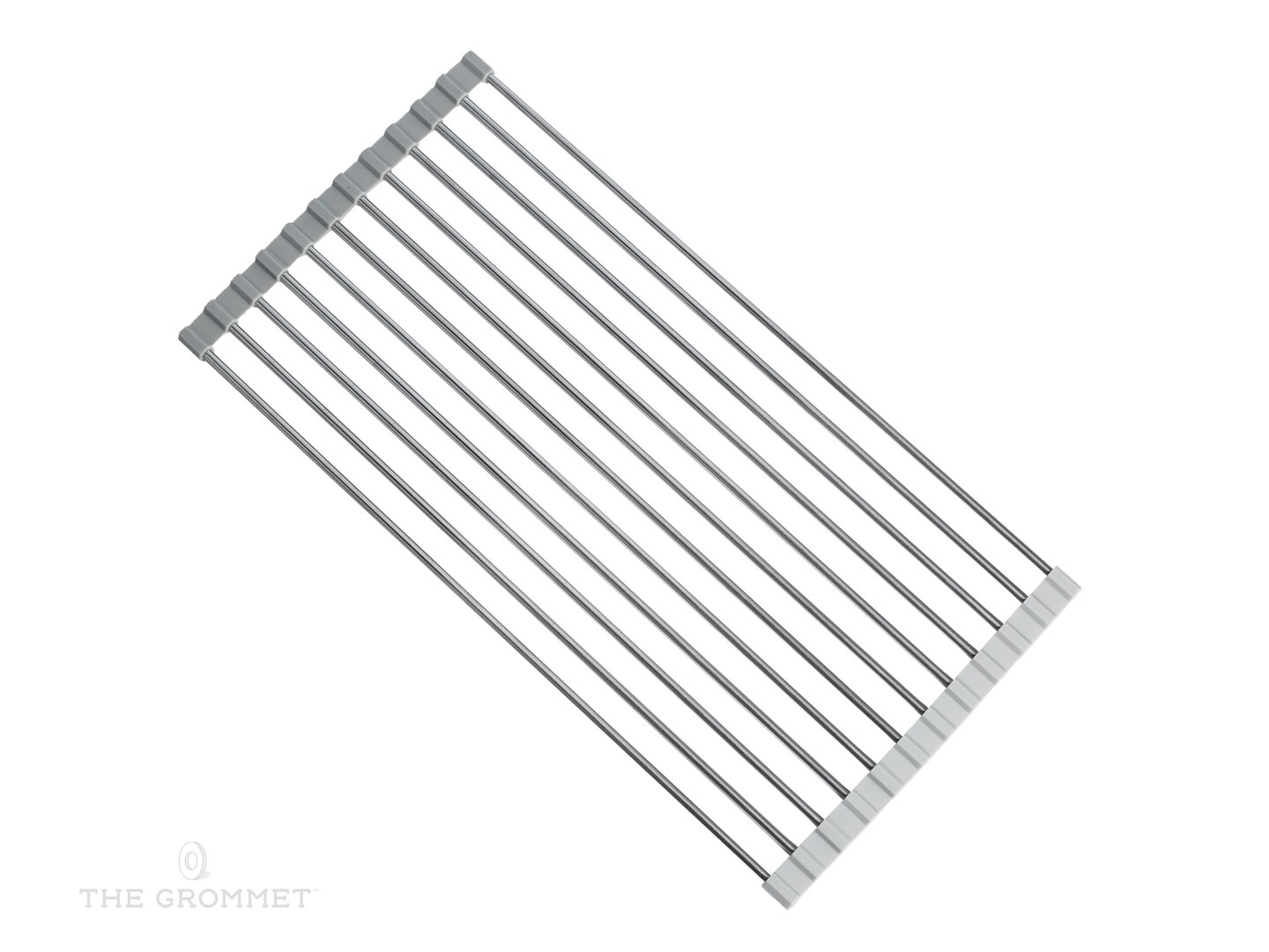 Grand Fusion Housewares Roll-Up Over The Sink Dish Drying Rack - Thumbnail 2