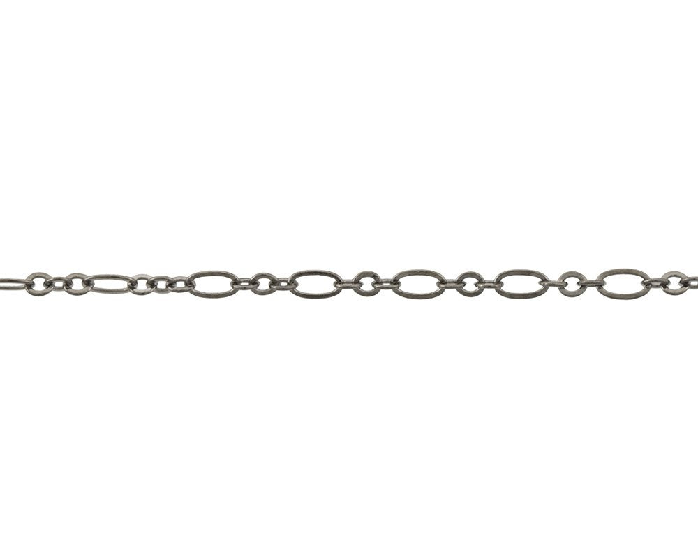 Fine Scale Brass Model Chain - 8 Links Per Inch - HO/HOn3/N Scale - Sold By The Foot