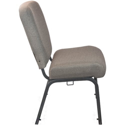 Flash Furniture Advantage Signature Elite Tan Speckle Church Chair - 20 in. Wide