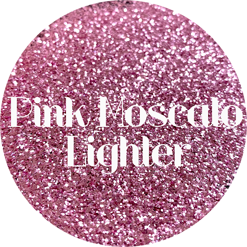 Polyester Glitter - Pink Moscato - Slightly Lighter by Glitter Heart Co.™