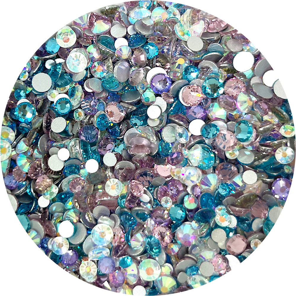 Glass Rhinestone Mix - Pastel Celestial Mix by Glitter Heart Co.&#x2122;