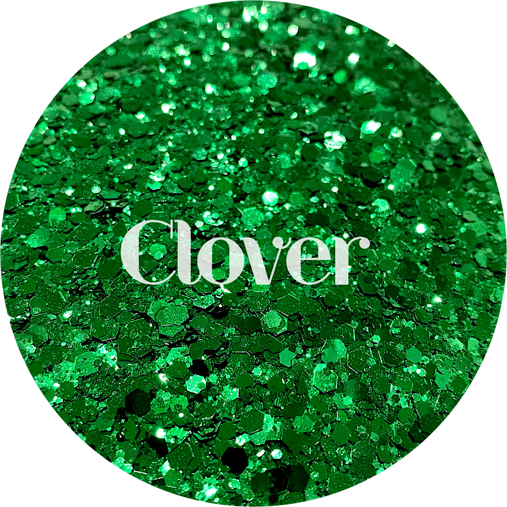 Polyester Glitter - Clover by Glitter Heart Co.&#x2122;