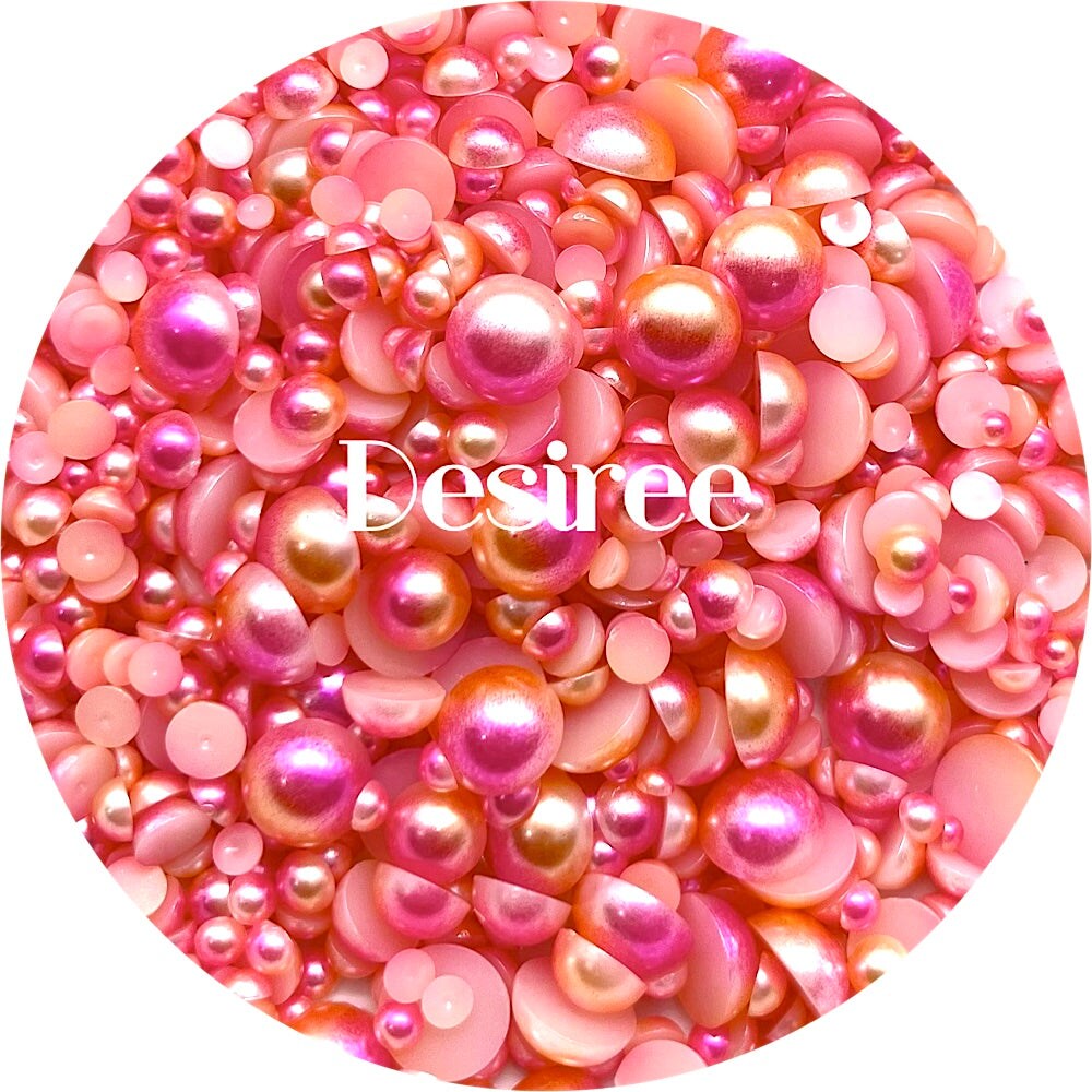 Flatback Pearl Mix - Desiree by Glitter Heart Co.&#x2122;