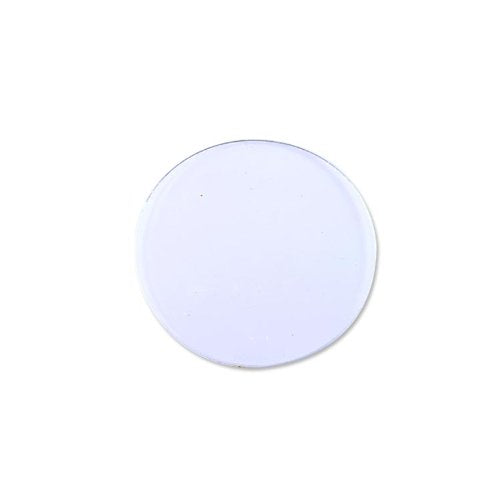JewelrySupply Plastic Disc 1/2&#x22; Clear (10-Pcs)