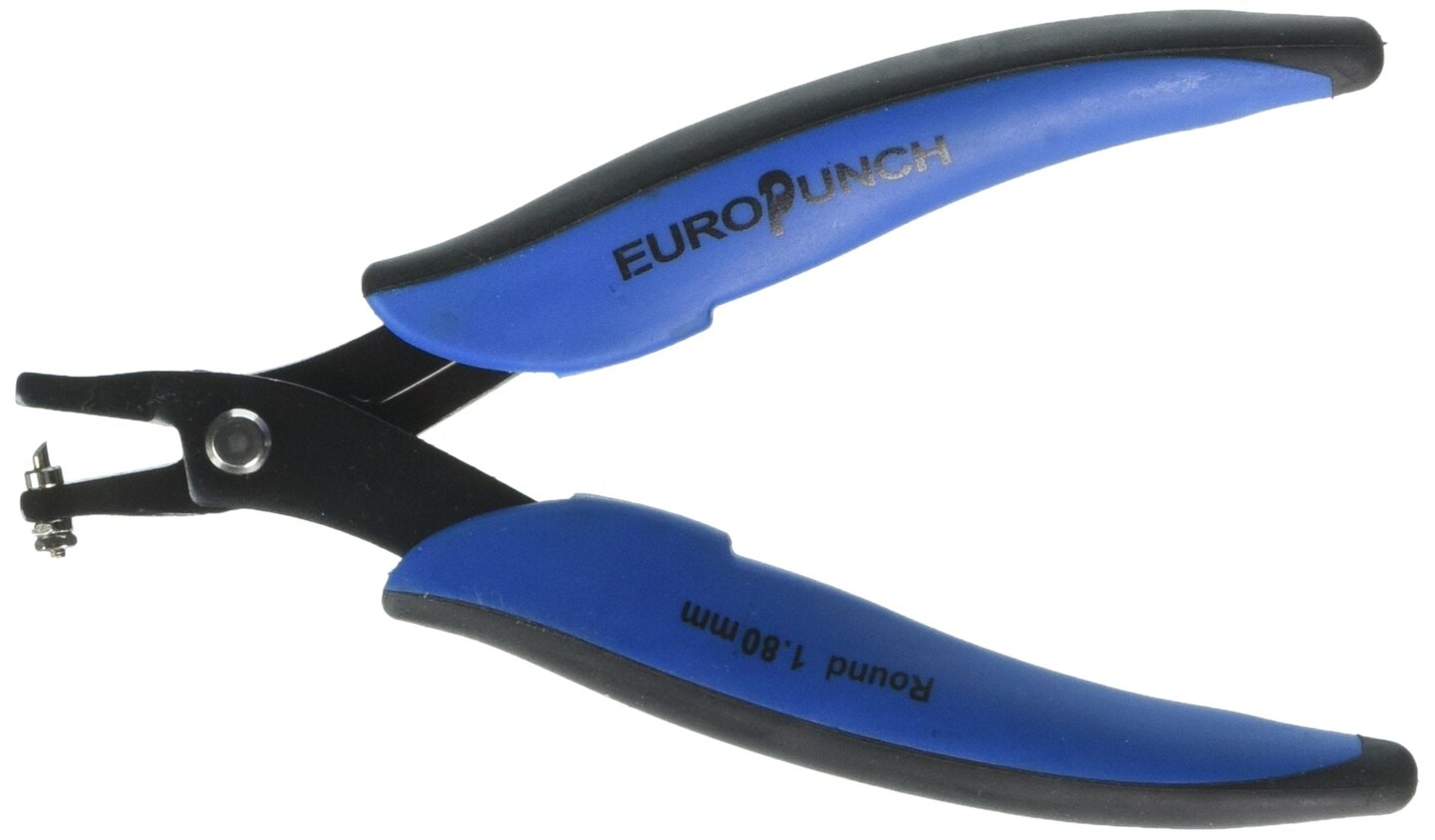 EuroPunch 1.25mm Round Hole Punch Pliers for Sheet Metal