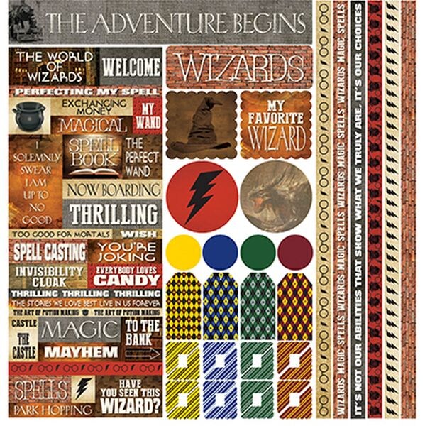 Reminisce Wizard 101 Multi Stickers