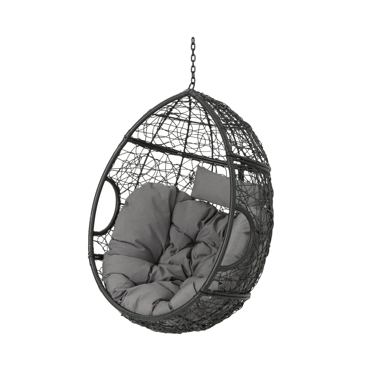 GDFStudio Yosiyah Indoor/Outdoor Hanging Teardrop / Egg Chair (Stand Not Included)