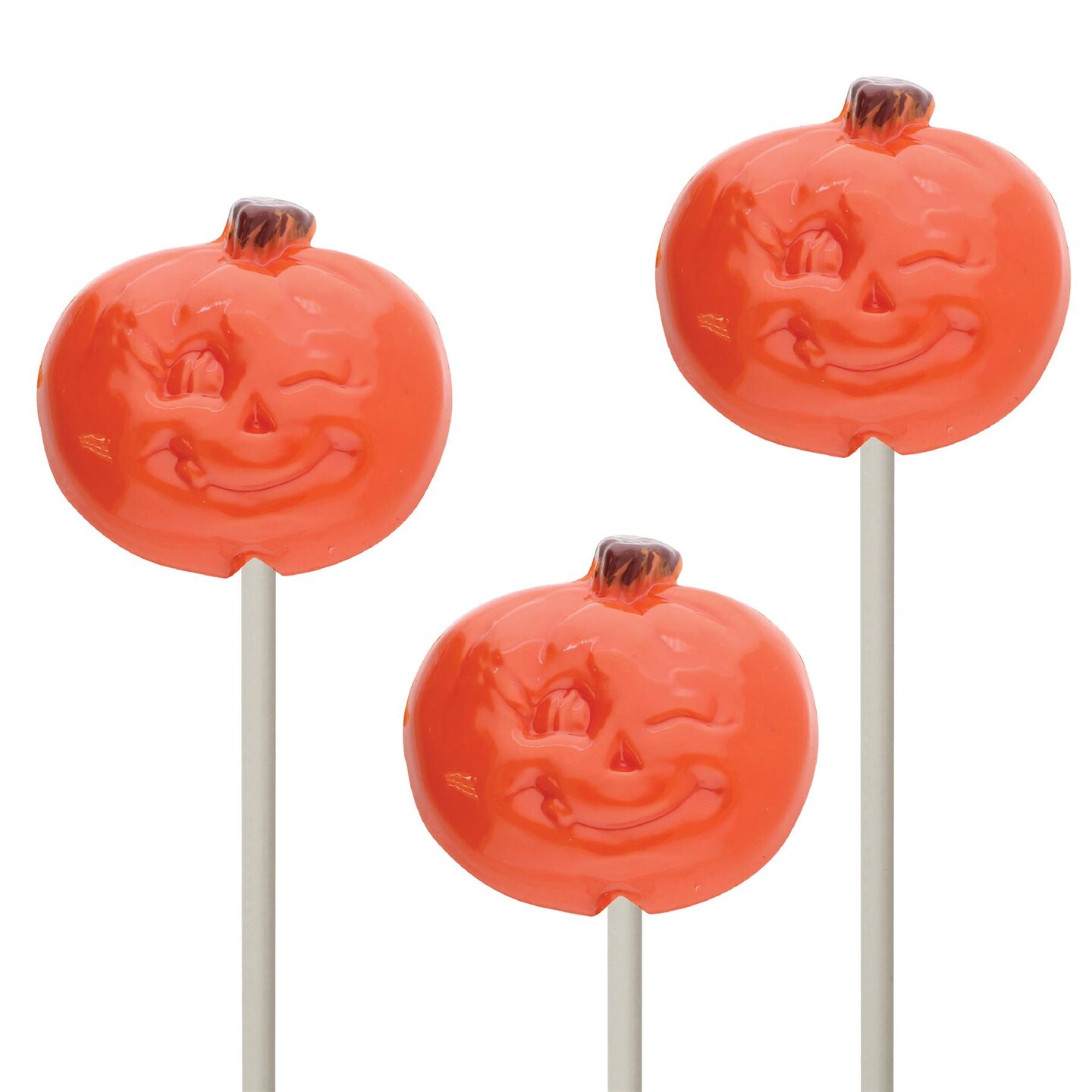 Chocolate Mold Winking Pumpkin Lolly