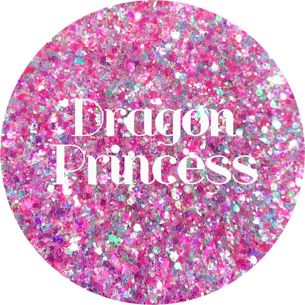 Polyester Glitter - Dragon Princess by Glitter Heart Co.&#x2122;