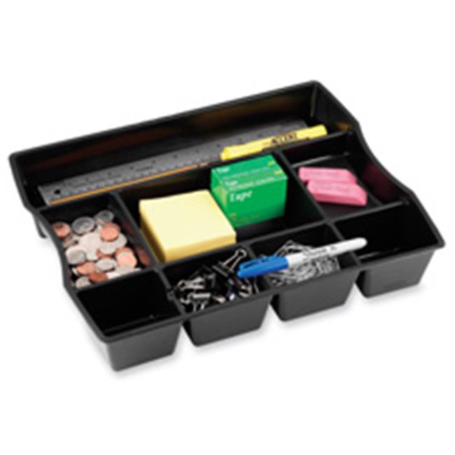 Rubbermaid RUB Drawer Organizer- w-9 Compartments- 14-.88in.x11-.88in.x2-.50in.- BK