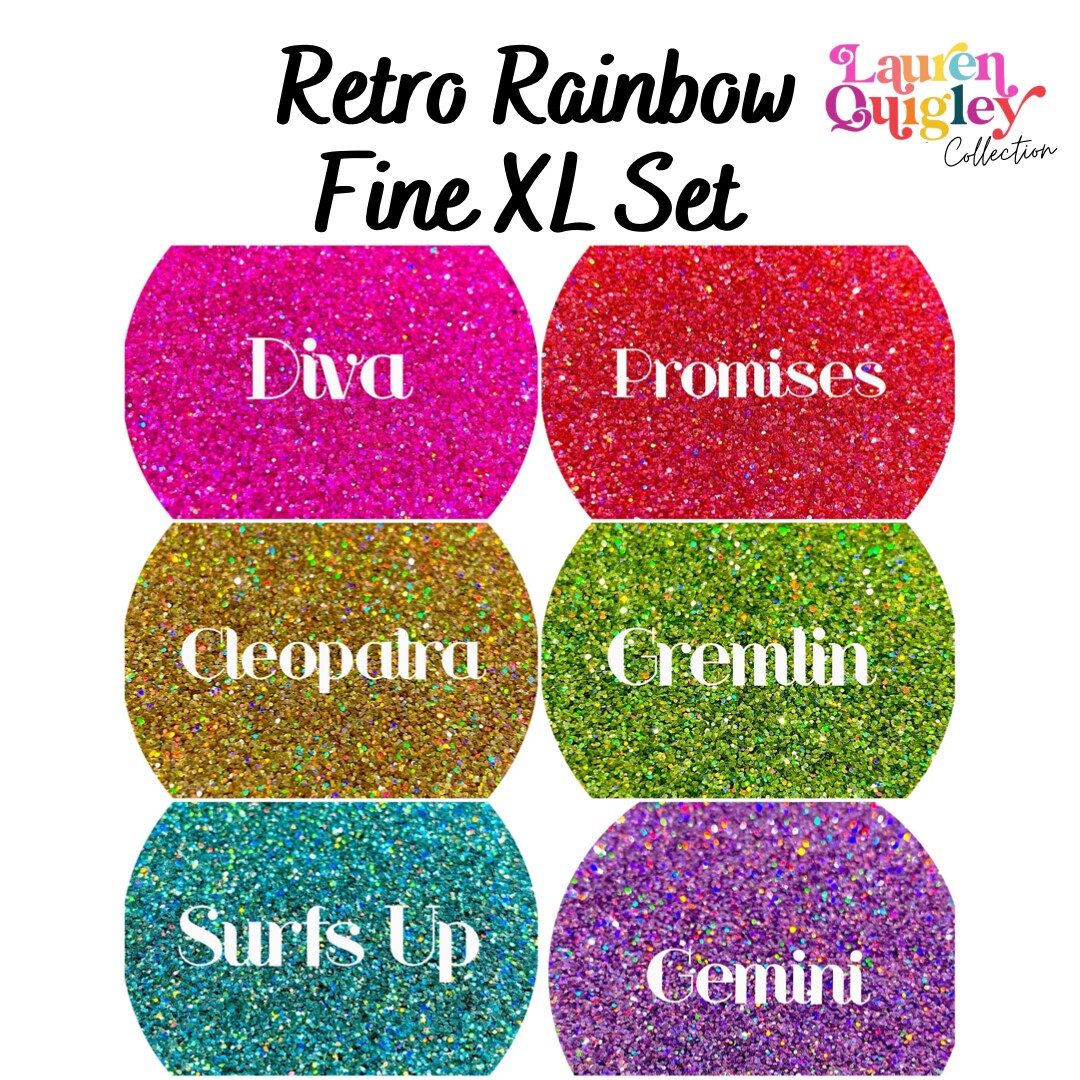 Rainbow Rhinestones – Glitter Heart Co.