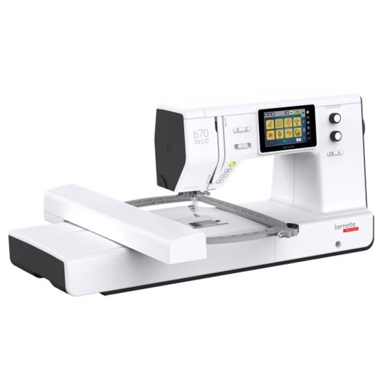 Bernette b70 DECO Embroidery Machine 10x6 With V9 Creator Software