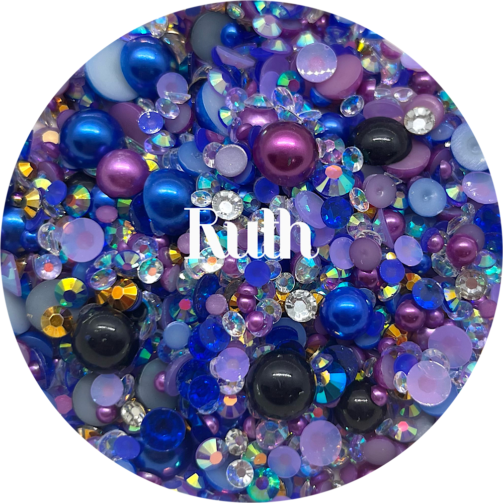 Flatback Pearl &#x26; Rhinestone Mix - Ruth by Glitter Heart Co.&#x2122;