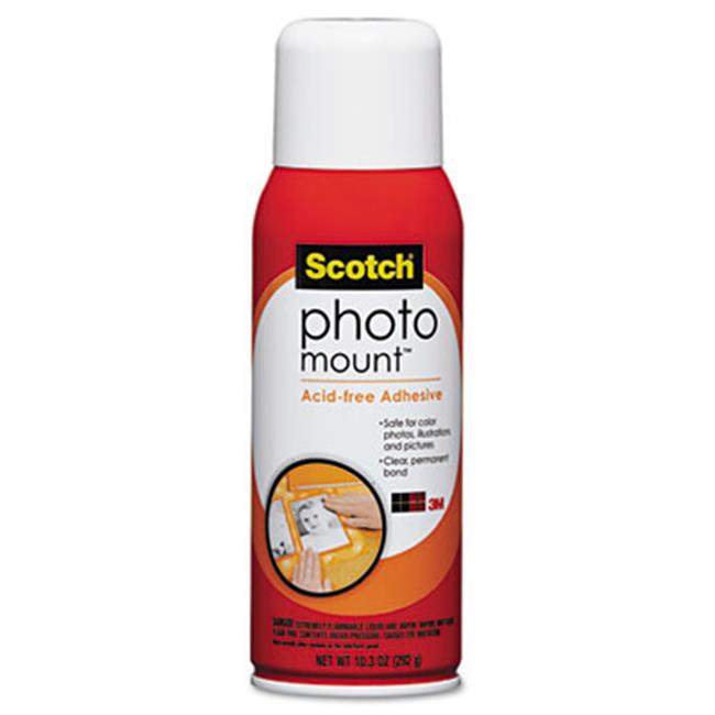 3M 6094 Photo Mount Spray Adhesive  10.25 oz  Aerosol