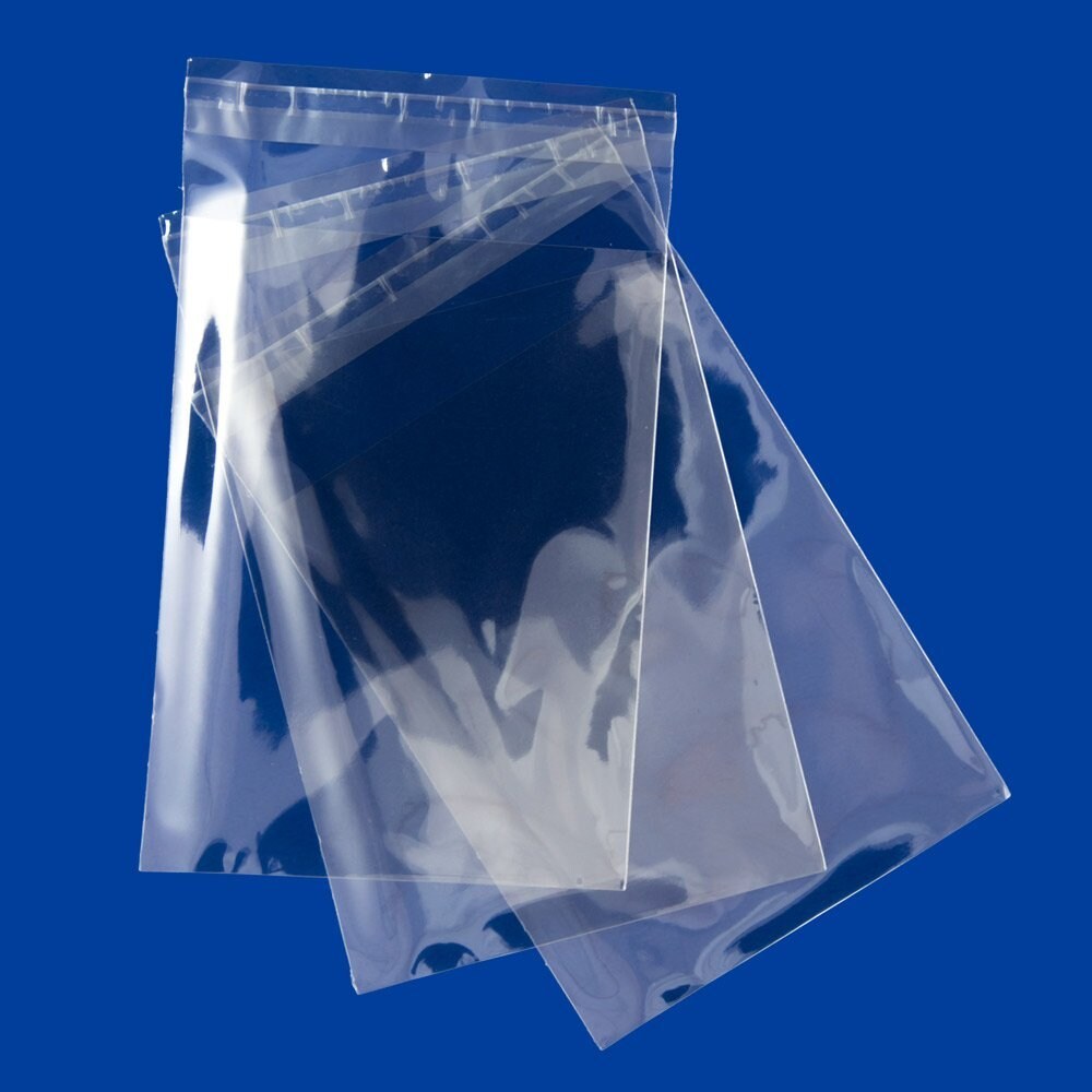 Resealable Polypropylene Bags 3 X 4 (OPP Bags) (Package of 100)