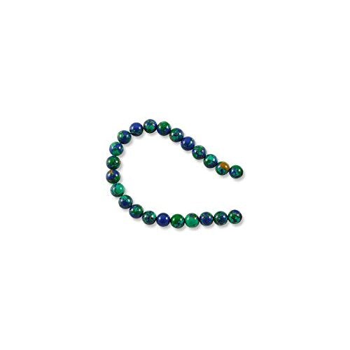 Synthetic Azurite Round Beads 6mm (16&#x22; Strand)