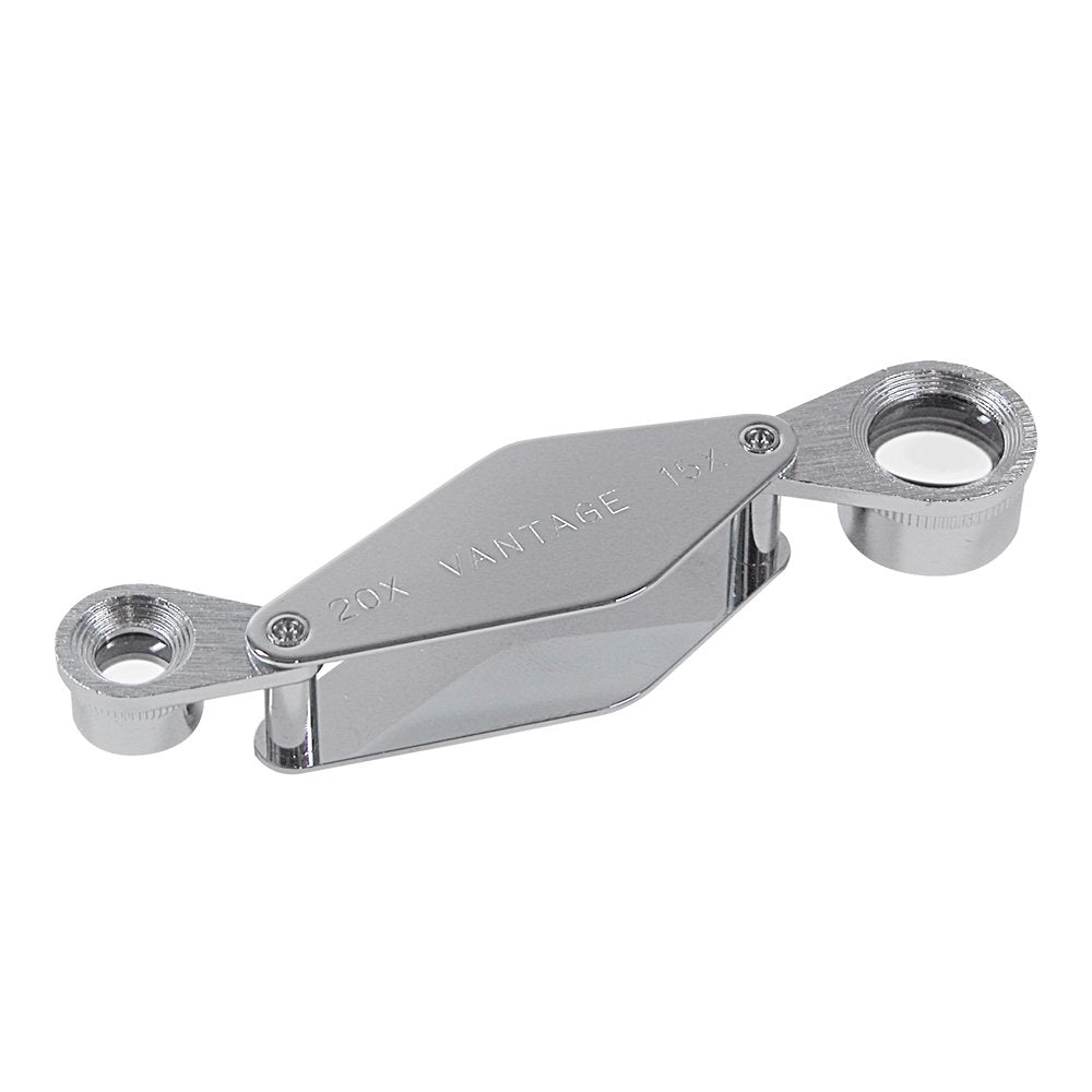 Eye Loupe with Two Jewelry Magnifying Loops 15X &#x26; 20X