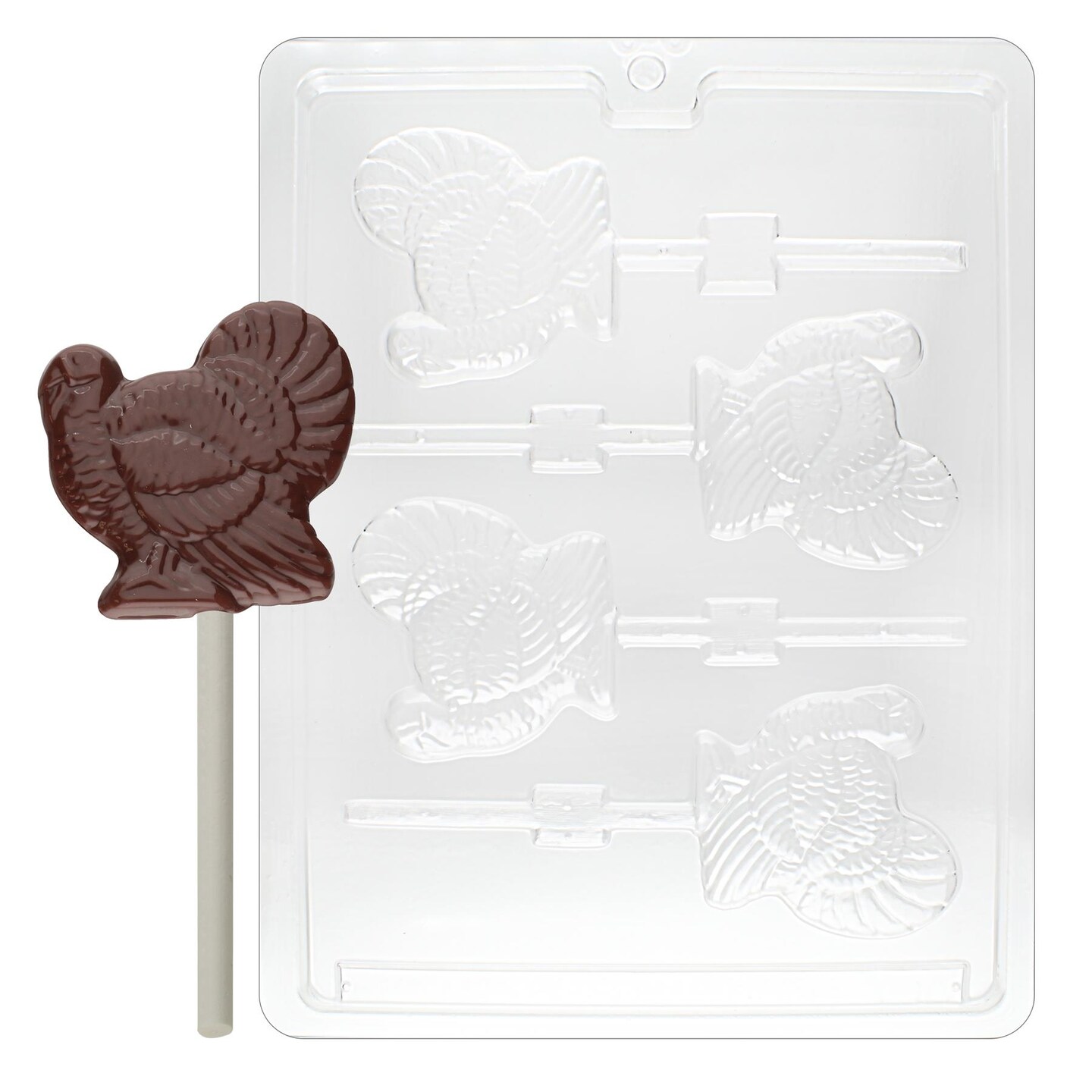 Chocolate Mold Turkey Lolly