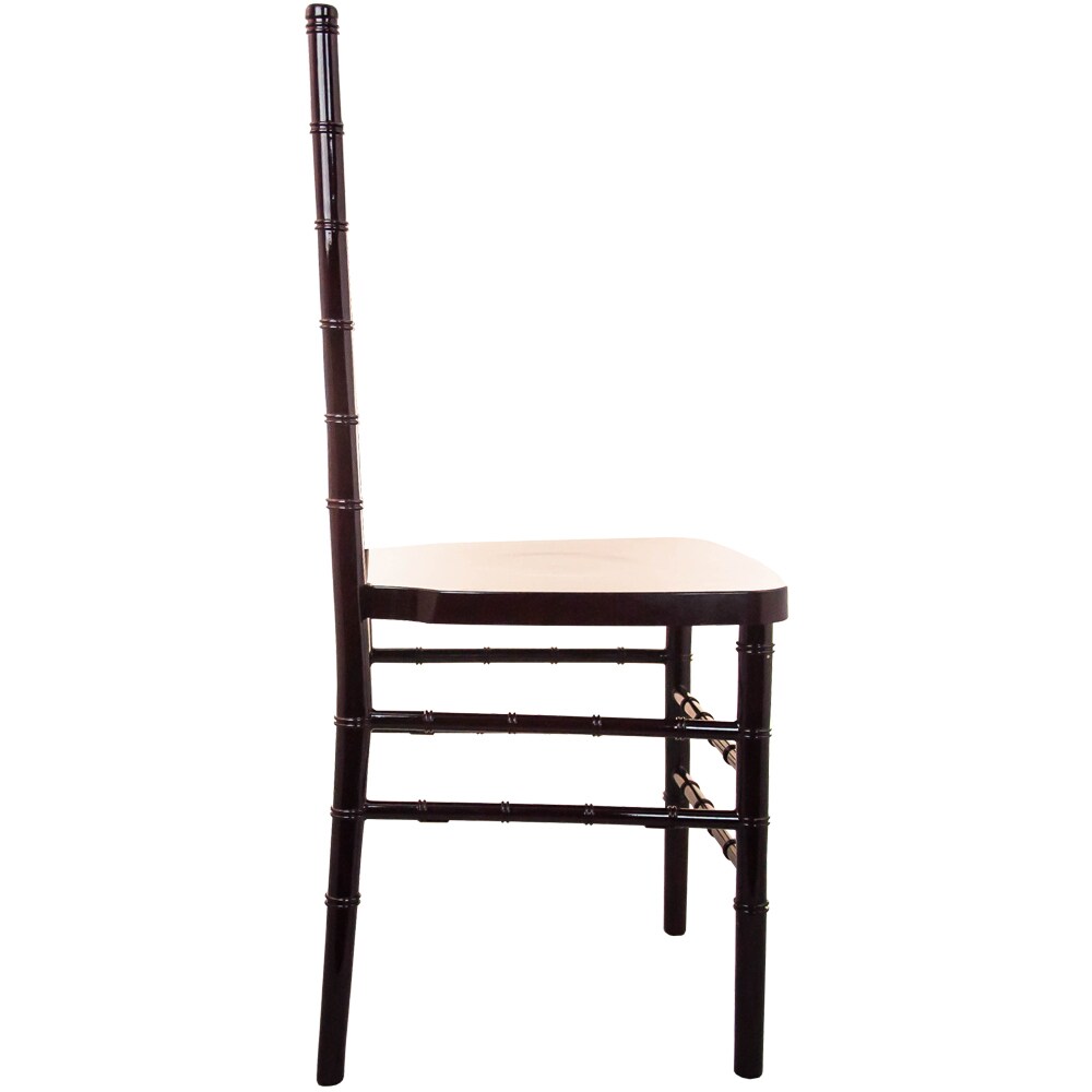 Flash Furniture White Resin Chiavari Chair