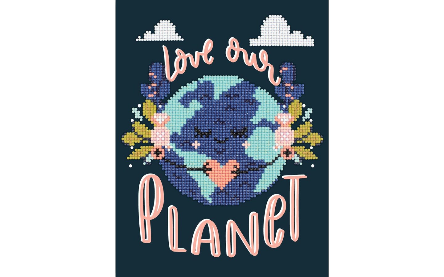 Diamond Painting Kit Begin Love Our Planet