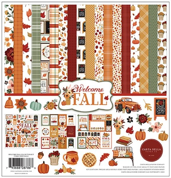 Carta Bella Welcome Fall Collection Kit