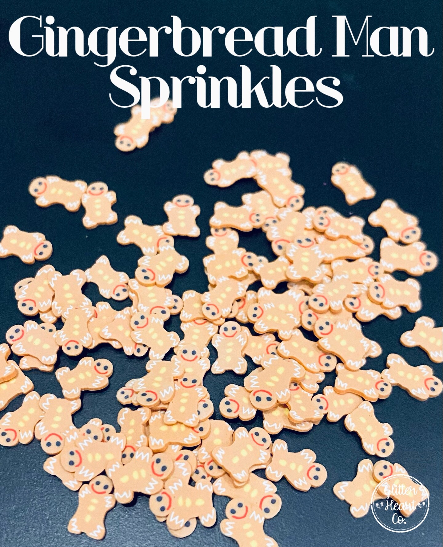 Fake Sprinkles - Gingerbread Sprinkles by Glitter Heart Co.&#x2122;