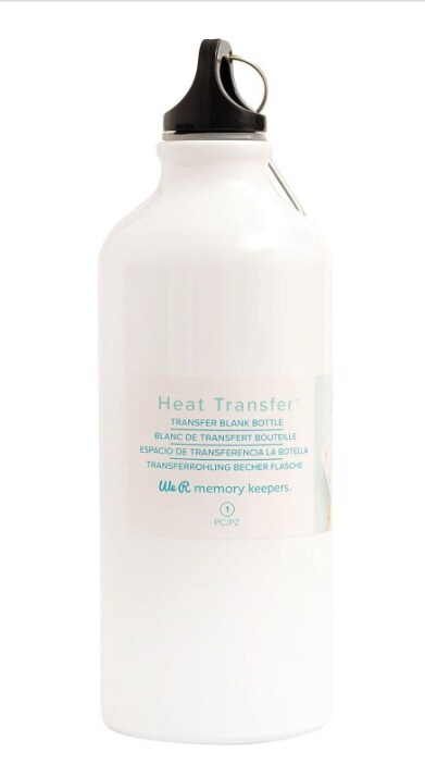 We R Memory Keepers Heat Transfer Sublimation Blank Aluminum Bottle 661365 750ml