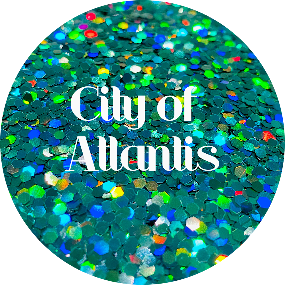 Polyester Glitter - City of Atlantis by Glitter Heart Co.&#x2122;