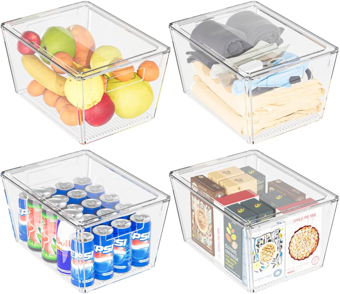 Locaupin Kitchen Storage Cabinet Box Storage Organizers Storage