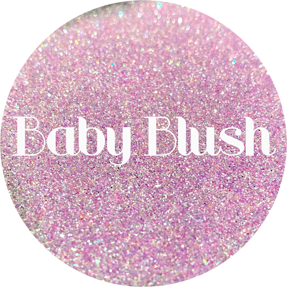 Polyester Glitter - Baby Blush by Glitter Heart Co.&#x2122;