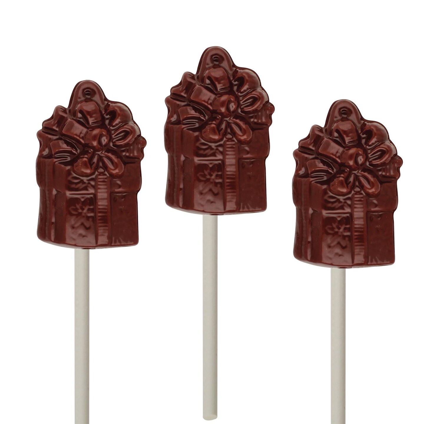 Chocolate Mold Christmas Present Lolly