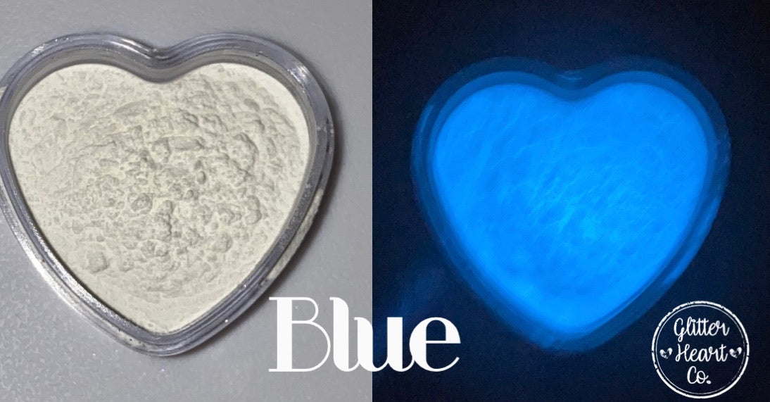 Blue Glow Powder by Glitter Heart Co.&#x2122;