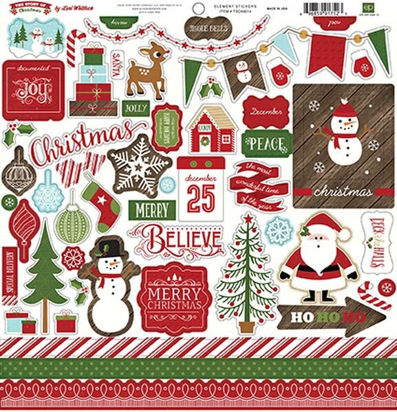 Once Upon A Christmas - Sticker Sheet