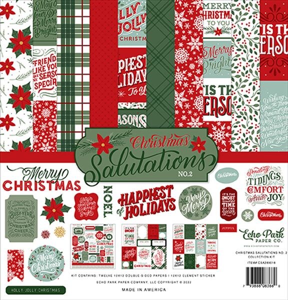 Echo Park Chritmas Salutations No. 2 Collection Kit