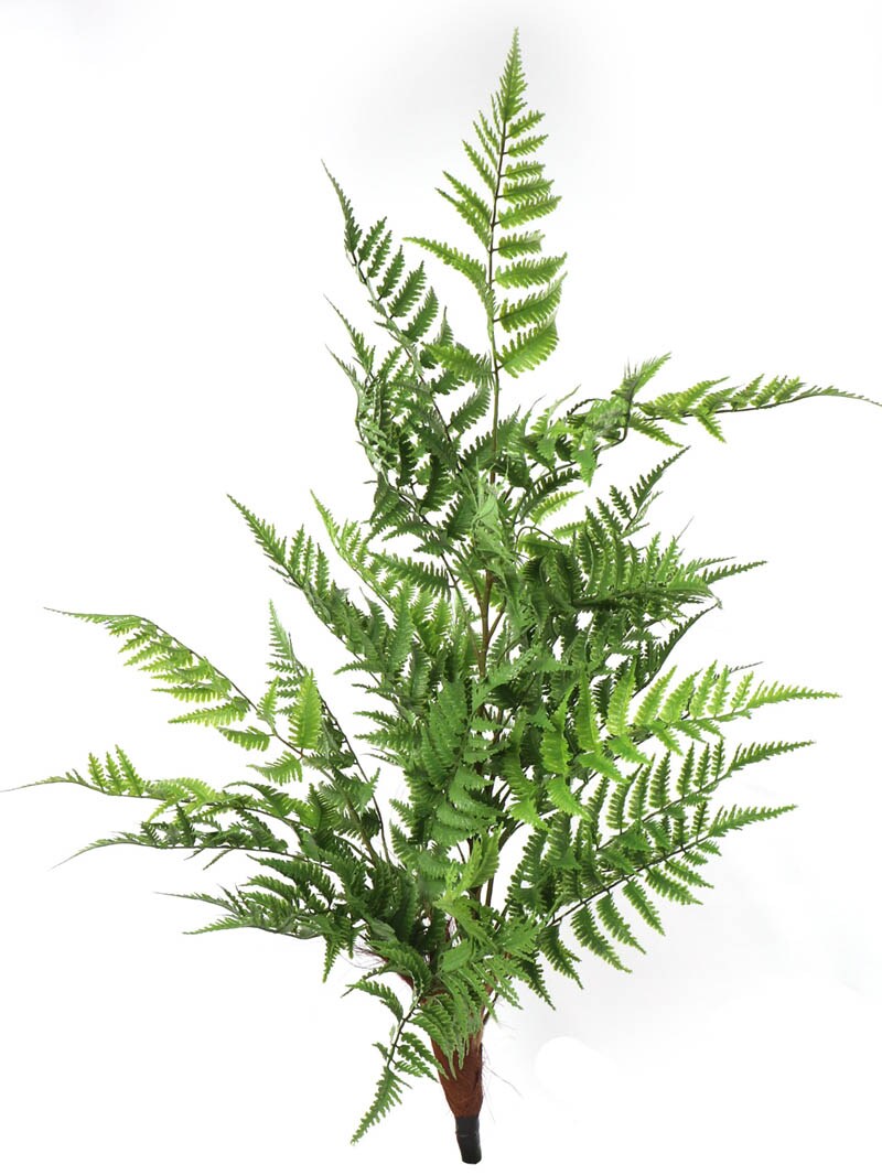 2-Pack: UV Leather Fern Bush with Lifelike Fronds by Floral Home&#xAE;