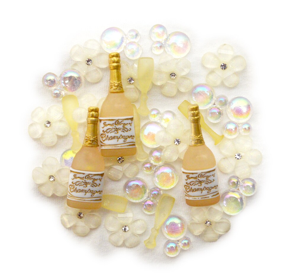 Dress It Up Buttons Wedding Embellishments