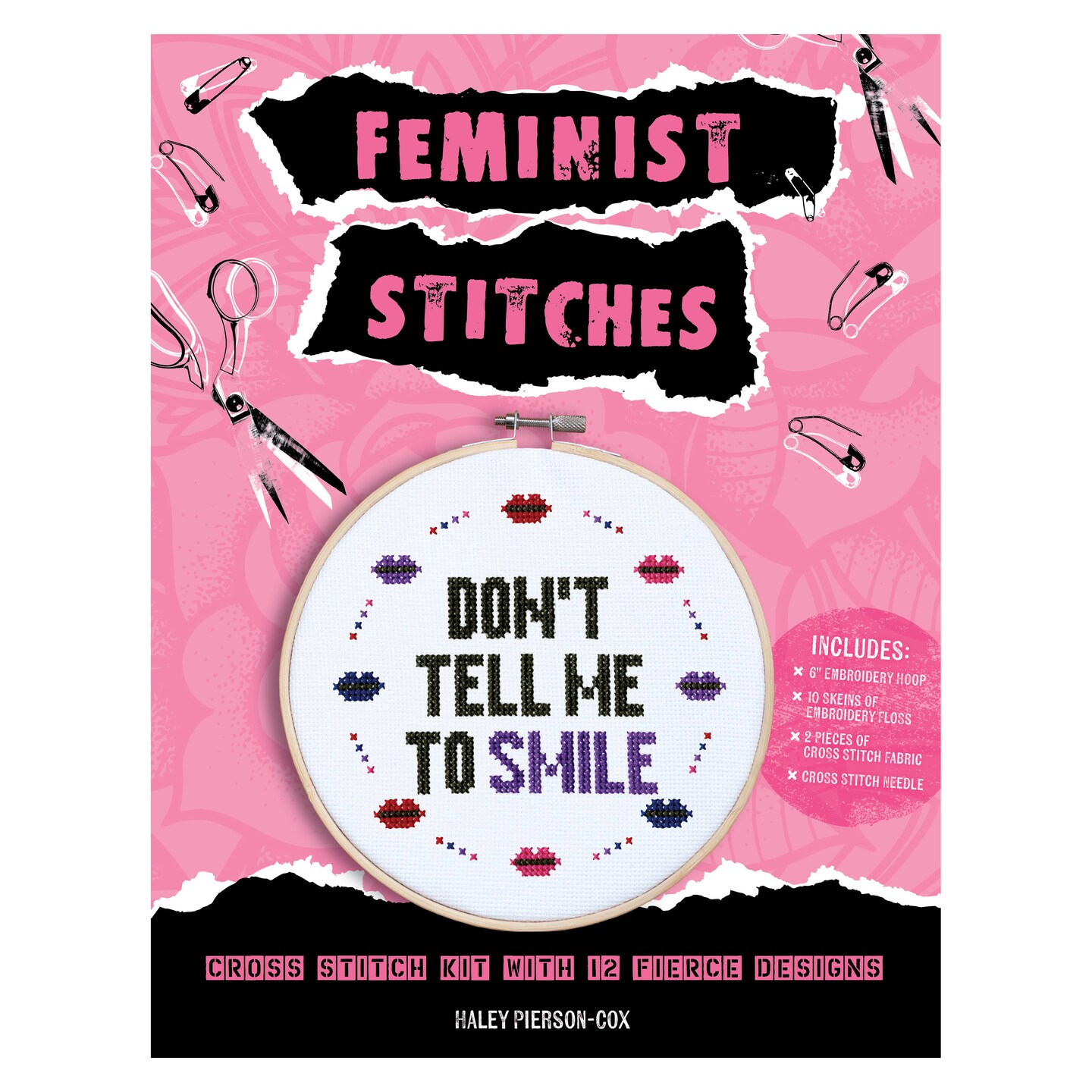 CROSS STITCH FEMINIST KIT