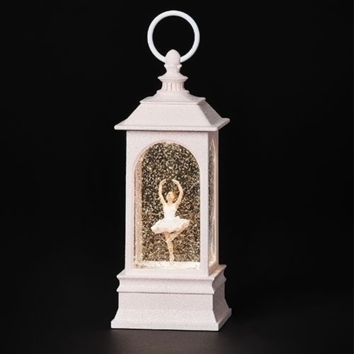 Roman 9.25&#x22; LED Lighted Ballet Christmas Snow Globe Lantern