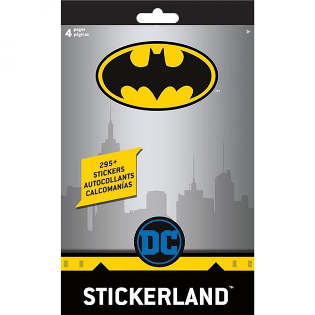Batman Batman 4-Page Stickerland Pad Multi-Sticker Pack