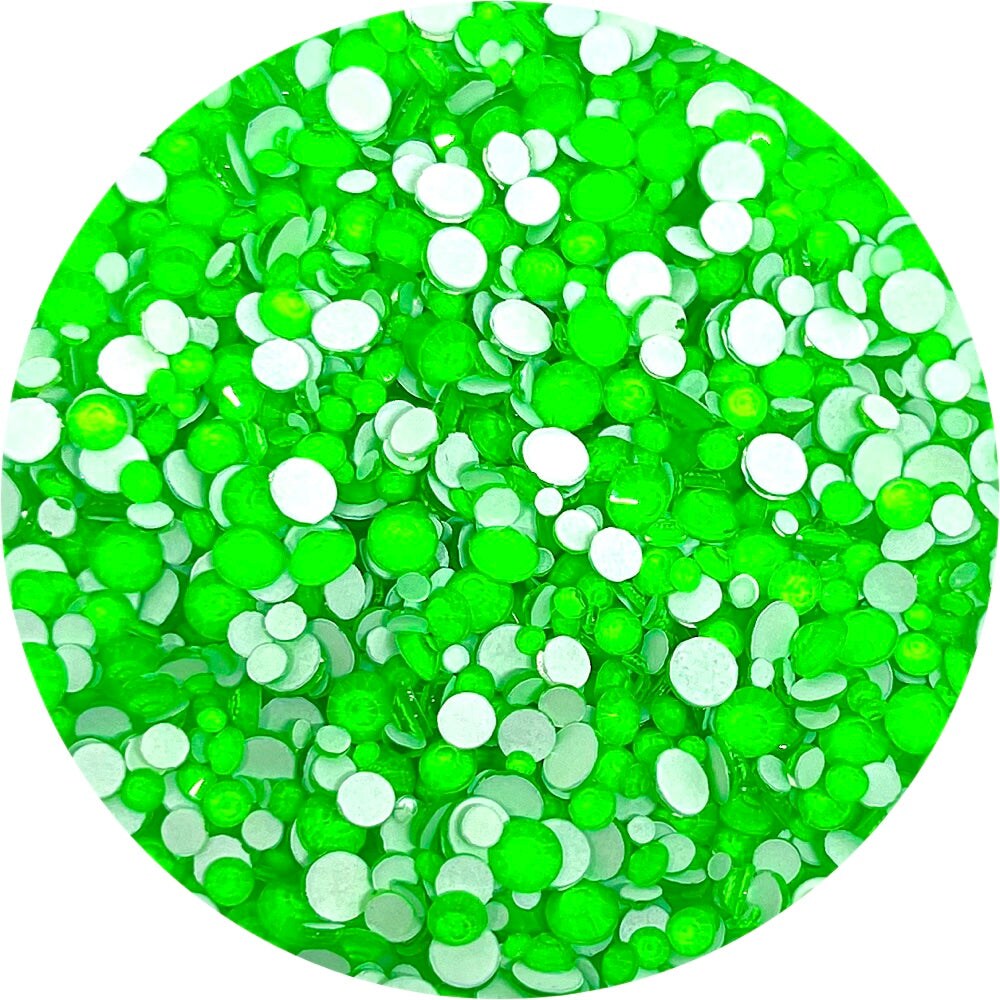 Glass Rhinestones - 90's Green - Lauren Quigley's Rock Candy by Glitter Heart Co.™