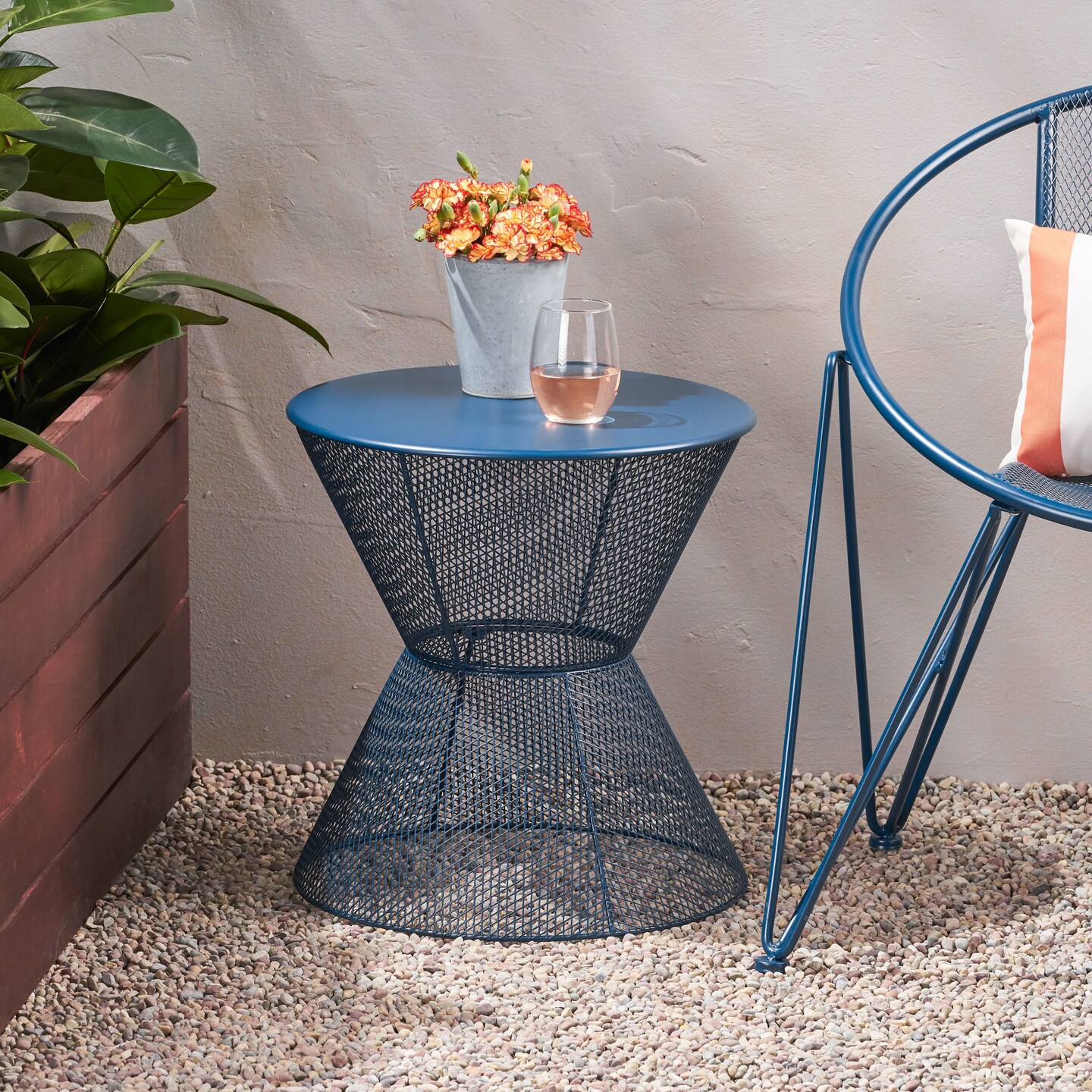 GDFStudio Doreen Modern Outdoor Iron Side Table | Michaels