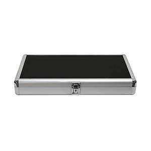 Glass Top Aluminum Jewelry Case